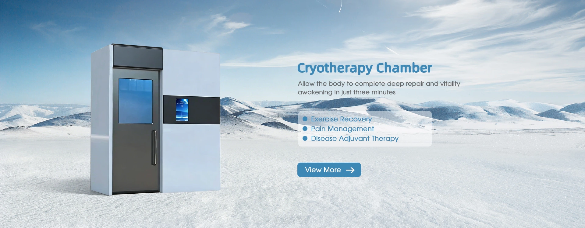 চীন Cryotherapy চেম্বার কারখানা